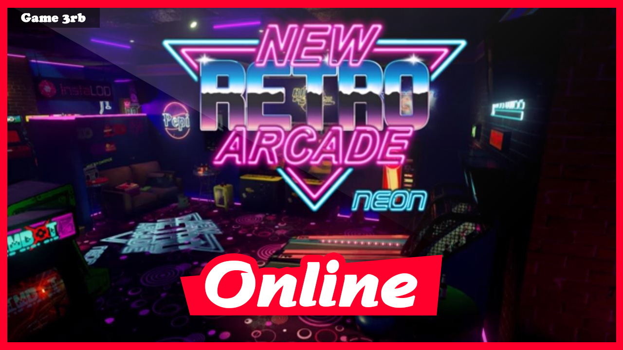 New retro arcade neon full download